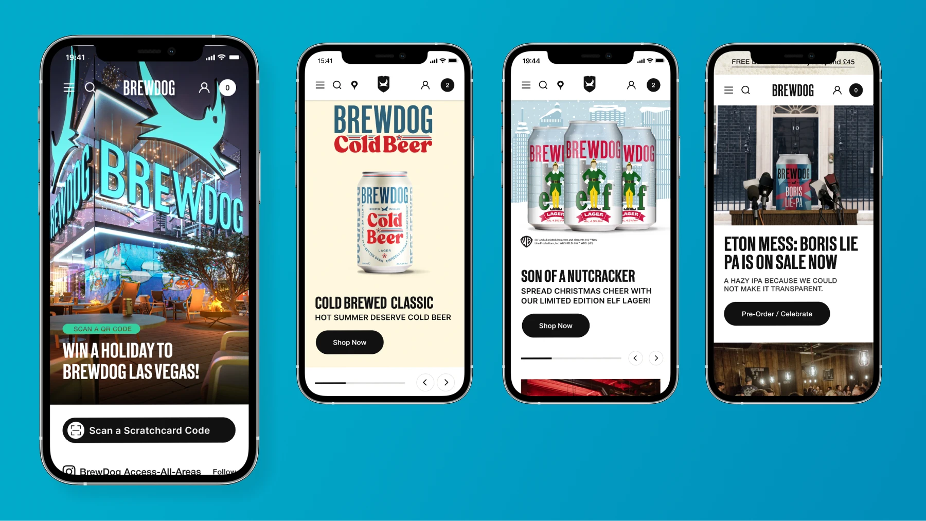 Brewdog Landing Pages